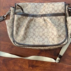 Coach diaper bag